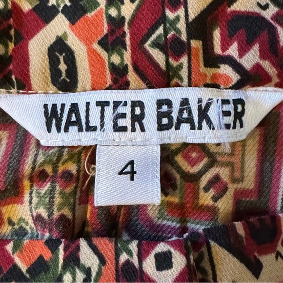 Walter Baker Women's Shauna Mini Skirt Size 4 100% Polyester Multicolor Casual - Picture 3 of 9